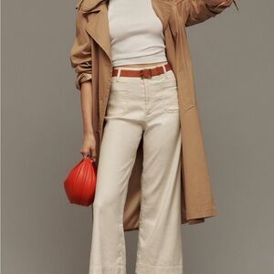 NWT Anthropologie Bagatelle Wide Leg Crop Pants